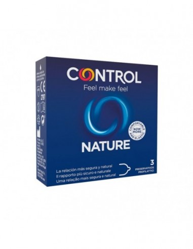 CONTROL PRESERVATIVOS NATURE 3 UND.