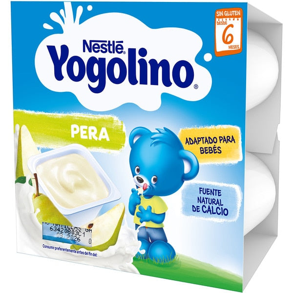 NESTLE YOGOLINO PERA PACK 4 UND.X 100 GR.