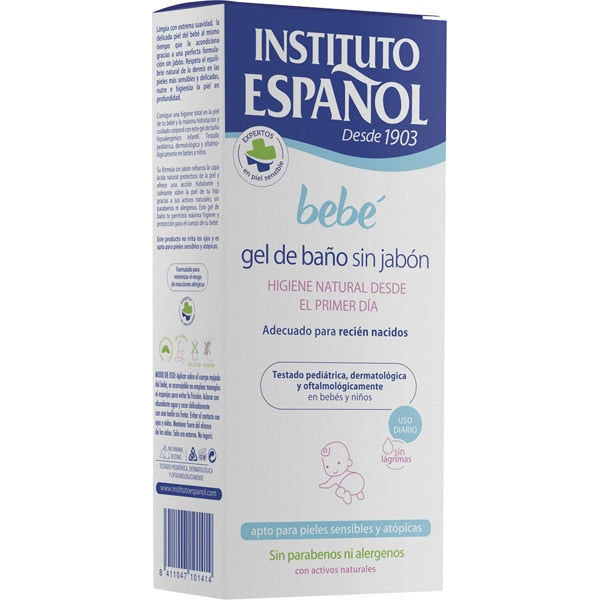INTITUTO ESPAÑOL BEBE GEL DE BAÑO 500ML