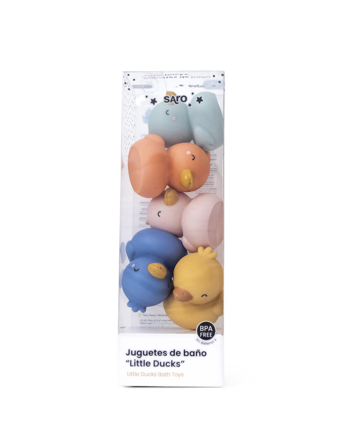 SARO JUGUETES DE BAÑO 5 HAPPY DINOS DE COLORES