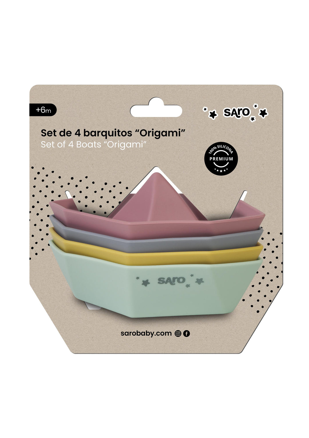 SARO BARQUITOS AGUA PACK 4