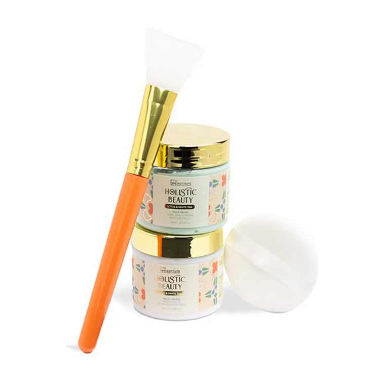 IDC INSTITUTE HOLISTIC SKINCARE MASCARILLA+ CREMA+ BROCHA