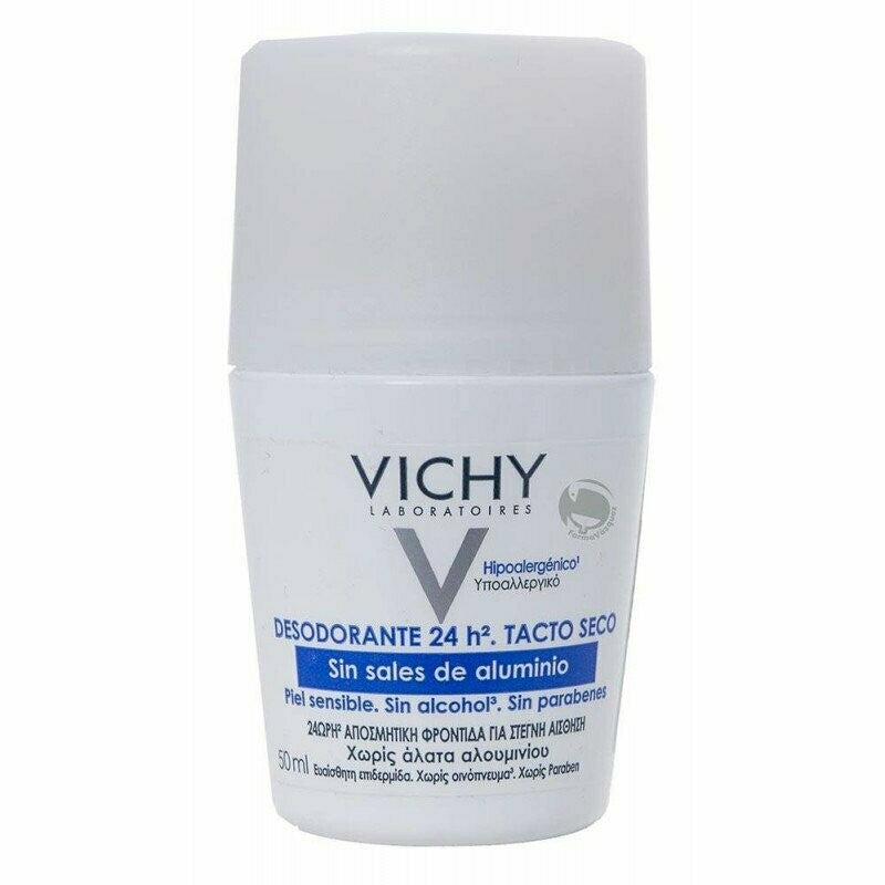 VICHY DESODORANTE ROLL-ON MINERAL 24 HORAS