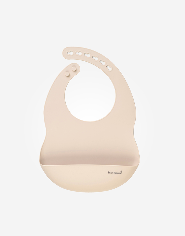 BABERO SILICONA BEIGE CALRO