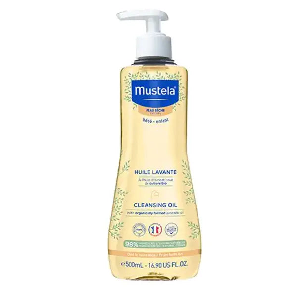 MUSTELA ACEITE BAÑO Y DUCHA 500 ML