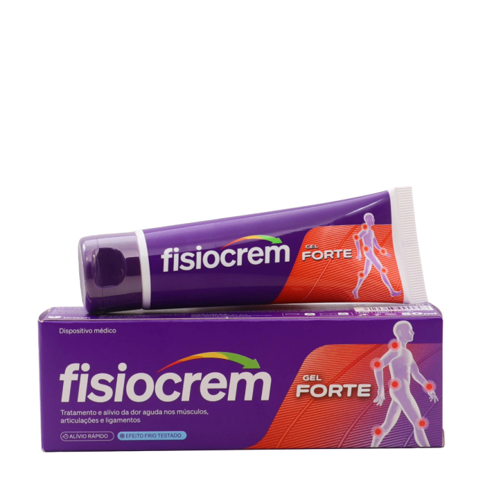 Fisiocrem Gel Forte, con su fácil absorción y agradable efecto frío.