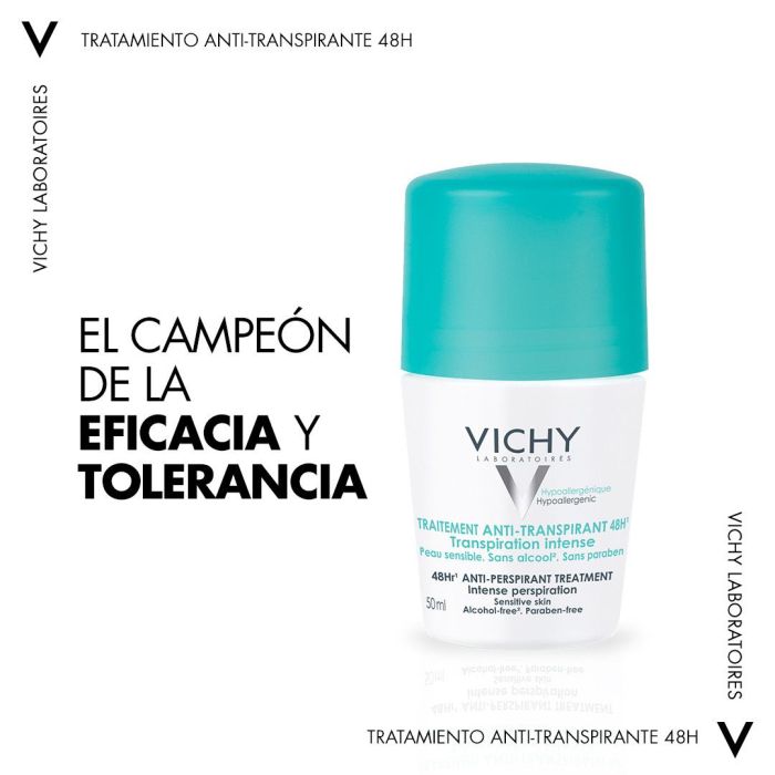 VICHY TRATAMIENTO ANTI-TRANSPIRANTE 48 H. TRANSP.INTENSA