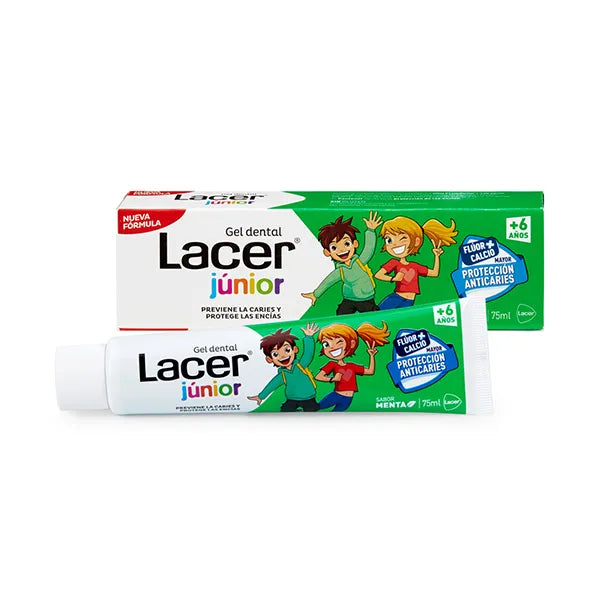 LACER JUNIOR GEL DENTAL 75 ML.