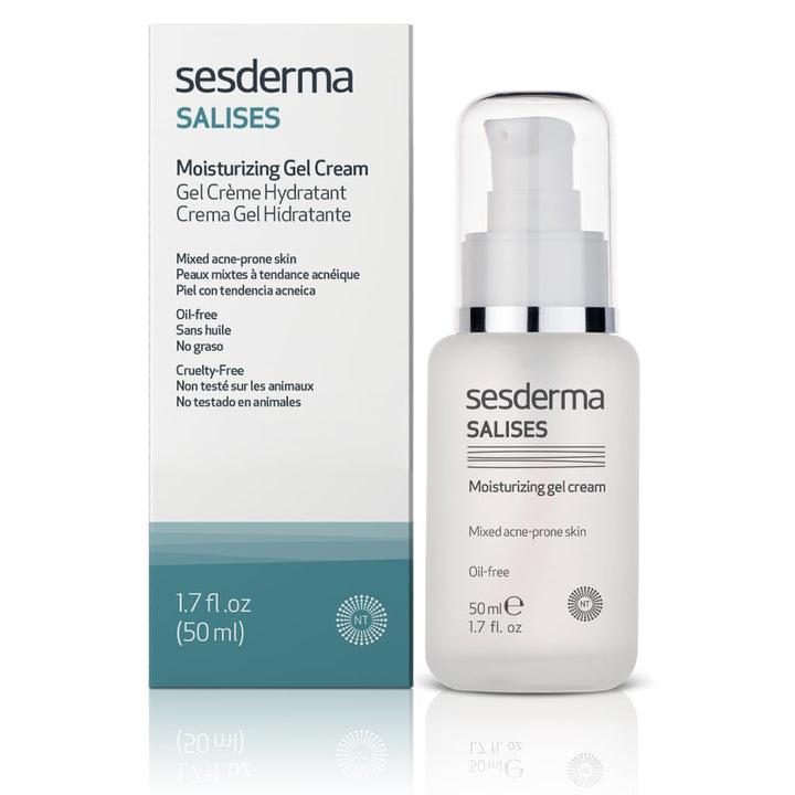 Sesderma Salises Crema Gel Hidratante&nbsp;es un tratamiento facial&nbsp;de textura nutritiva, ligera y fluida que hidrata y calma la piel sin engrasarla.