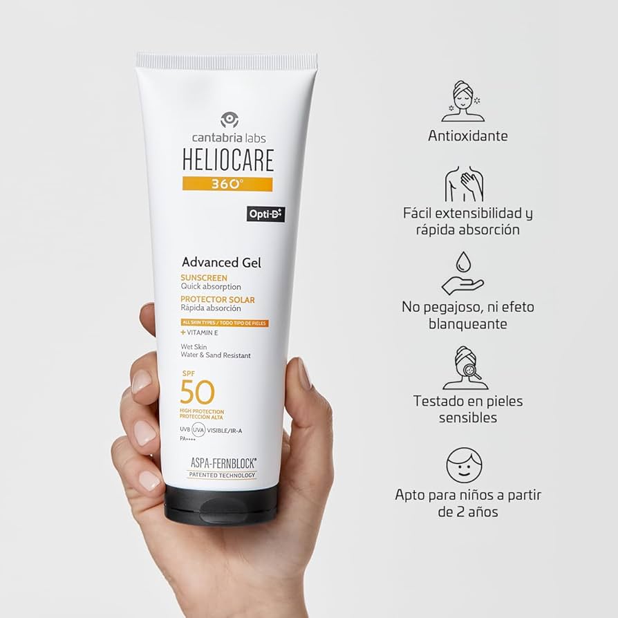 HELIOCARE 360º GEL ADVANCE CORPORAL SPF50 250 ML