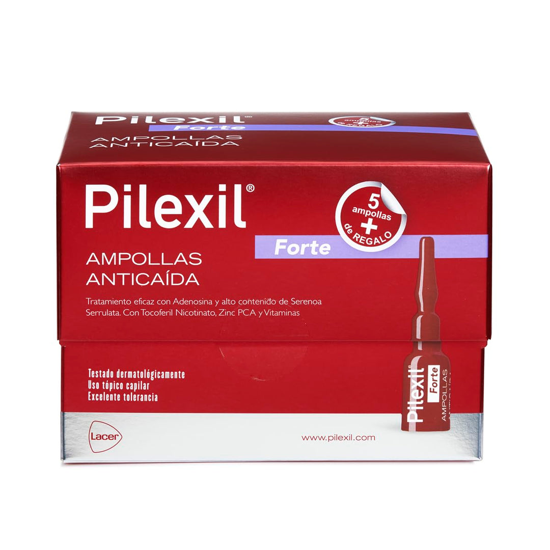 PILEXIL FORTE AMPOLLAS ANTICAIDA 20 UNDS