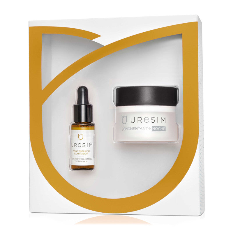 CREMA DESPIGMENTANTE NOCHE+SERUM ILUMINADOR URESIM