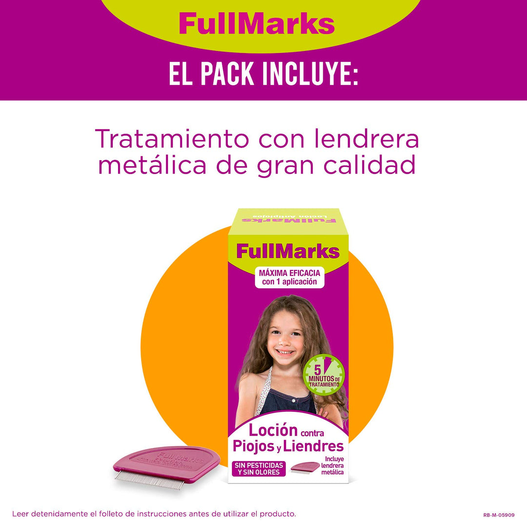 FULLMARKS LOCION PIOJOS 100 ML.