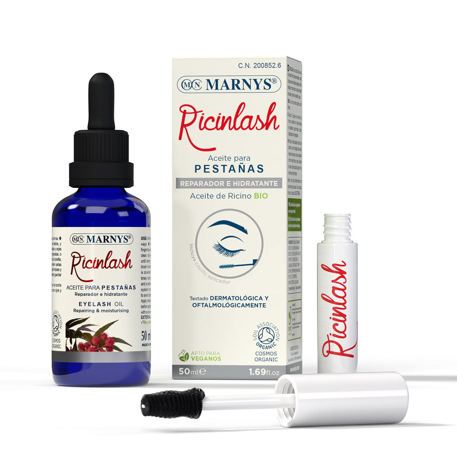 RICINLASH ORGANIC MARNYS CON ACEITE DE RICINO 50 ML.