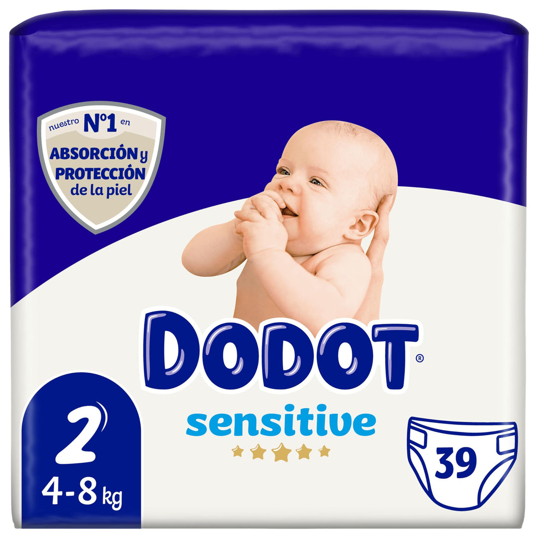 DODOT PLUS  SENSITIVE T-2 BOLSA 39 UND