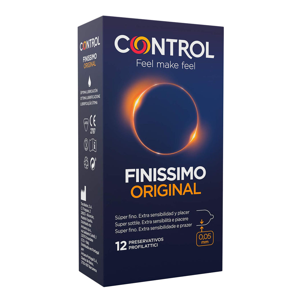 CONTROL PRESERVATIVOS FINISSIMO XL 12 UNDS