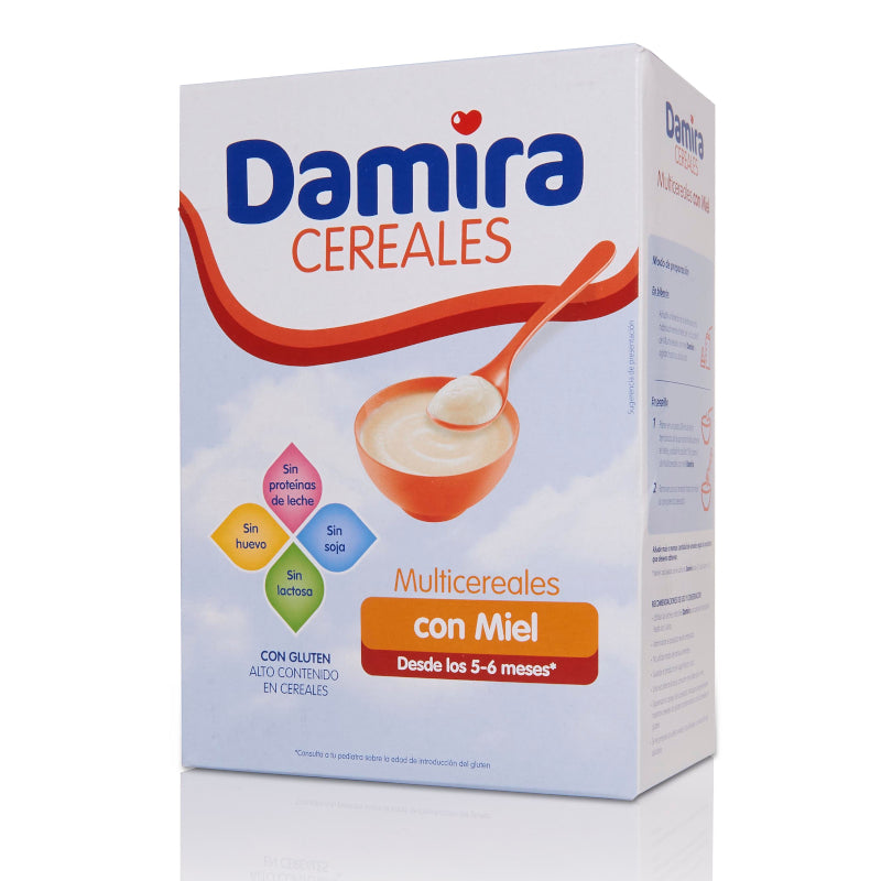 DAMIRA MULTICEREALES Y MIEL 600 GR.