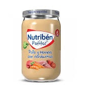 NUTRIBEN 235 GR. VERDURITAS CON POLLO Y TERNERA