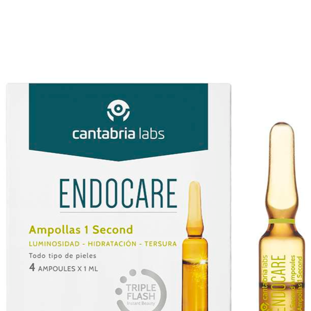 ENDOCARE 4 AMPOLLAS TRIPLE FLASH