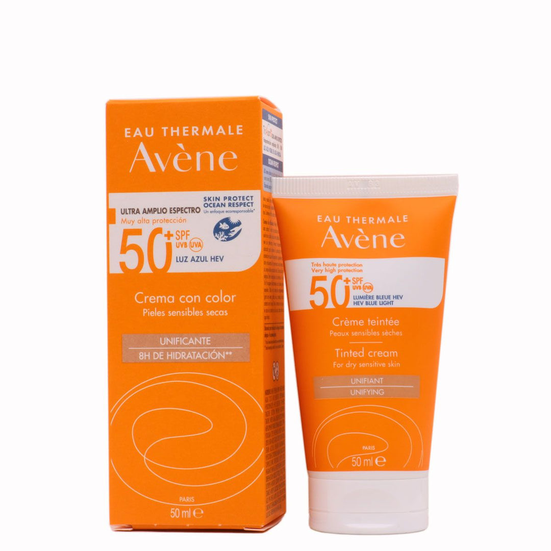 AVENE SOLAR FACIAL FP 50+ CREMA COLOR 50 ML.