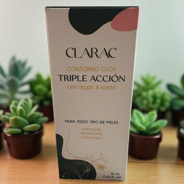 Contorno de&nbsp; ojos apto para todo tipo de piel

Su triple acción :hidratante, reafirmante y antiarrugas hacen de este contorno de ojos un producto muy completo a un precio interesante.

15 ml.