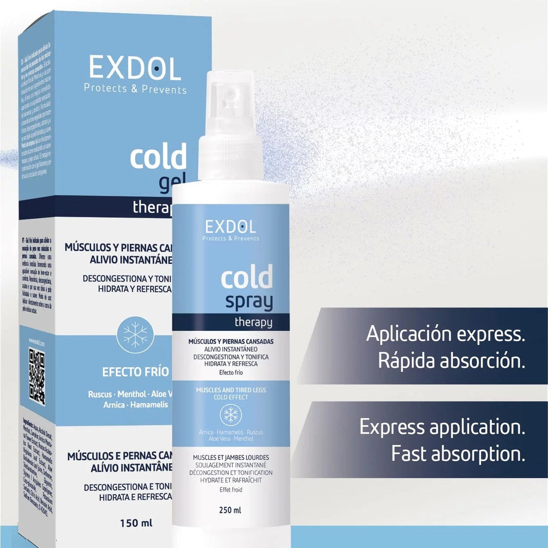 GEL FRIO SPRAY PIERNAS CANSADAS COLD THERAPY 250 ML.