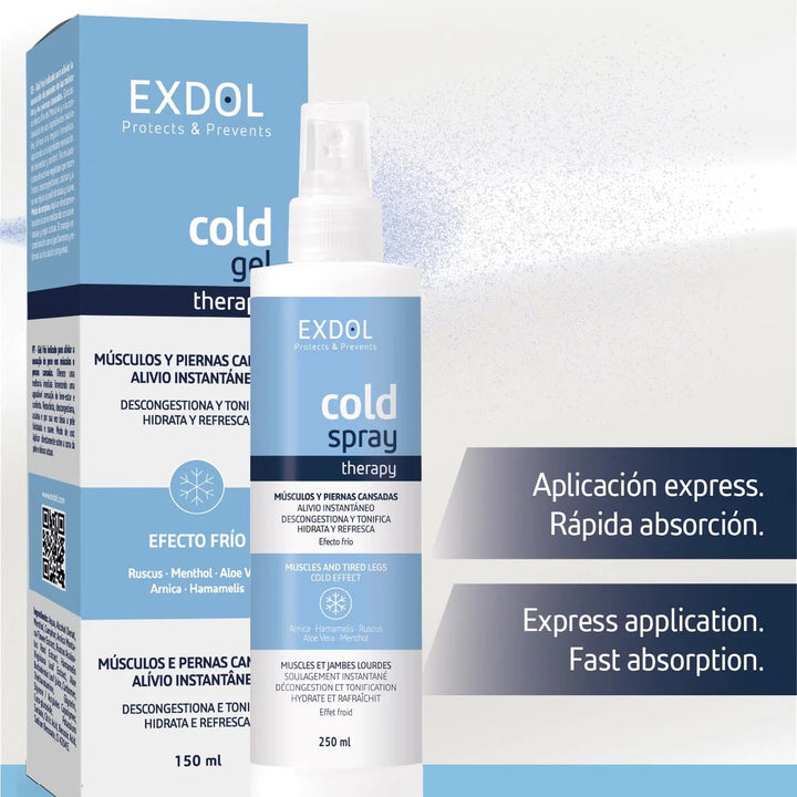GEL FRIO SPRAY PIERNAS CANSADAS COLD THERAPY 250 ML.