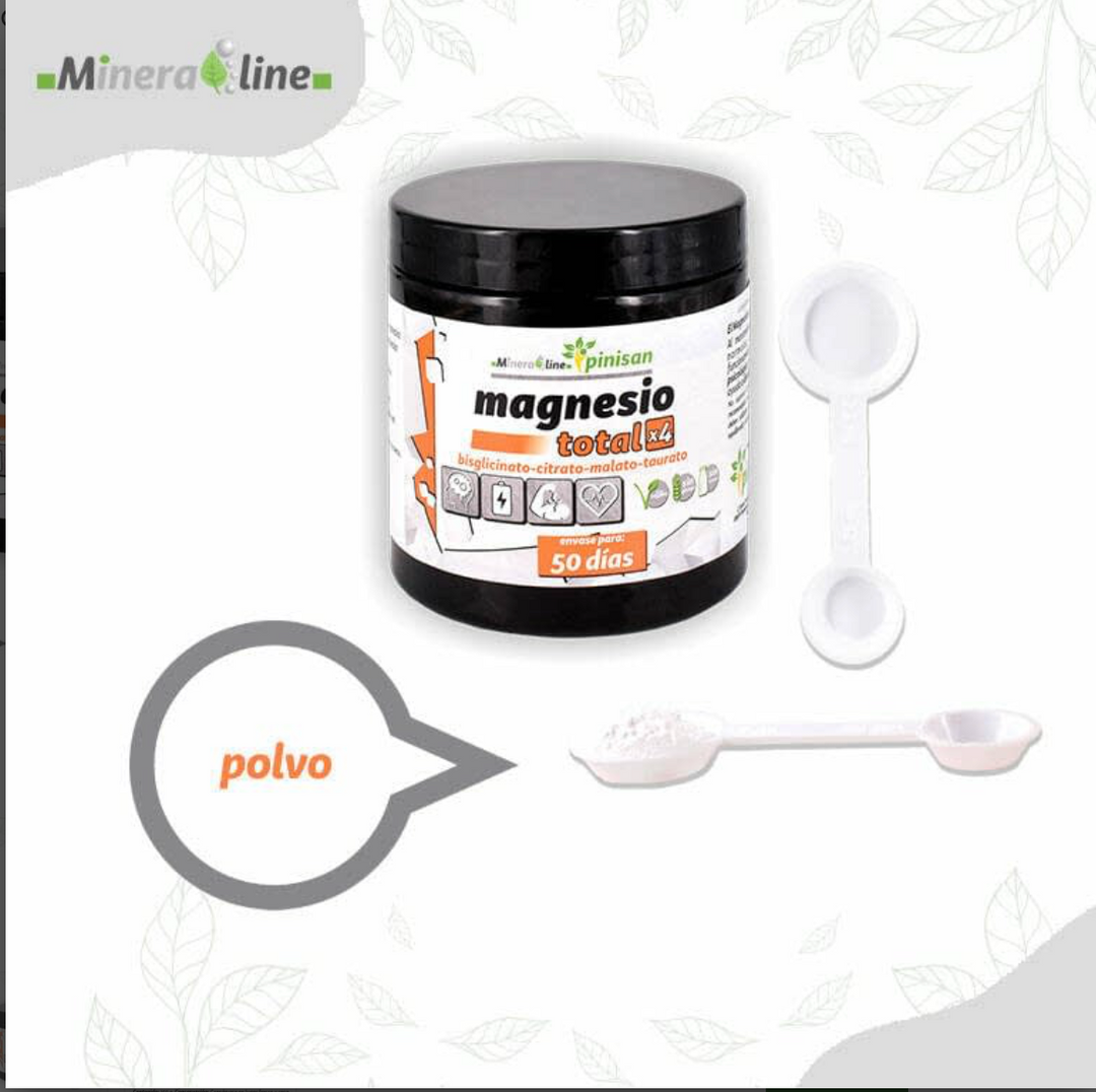 MAGNESIO TOTAL X4 POLVO 150 GR.