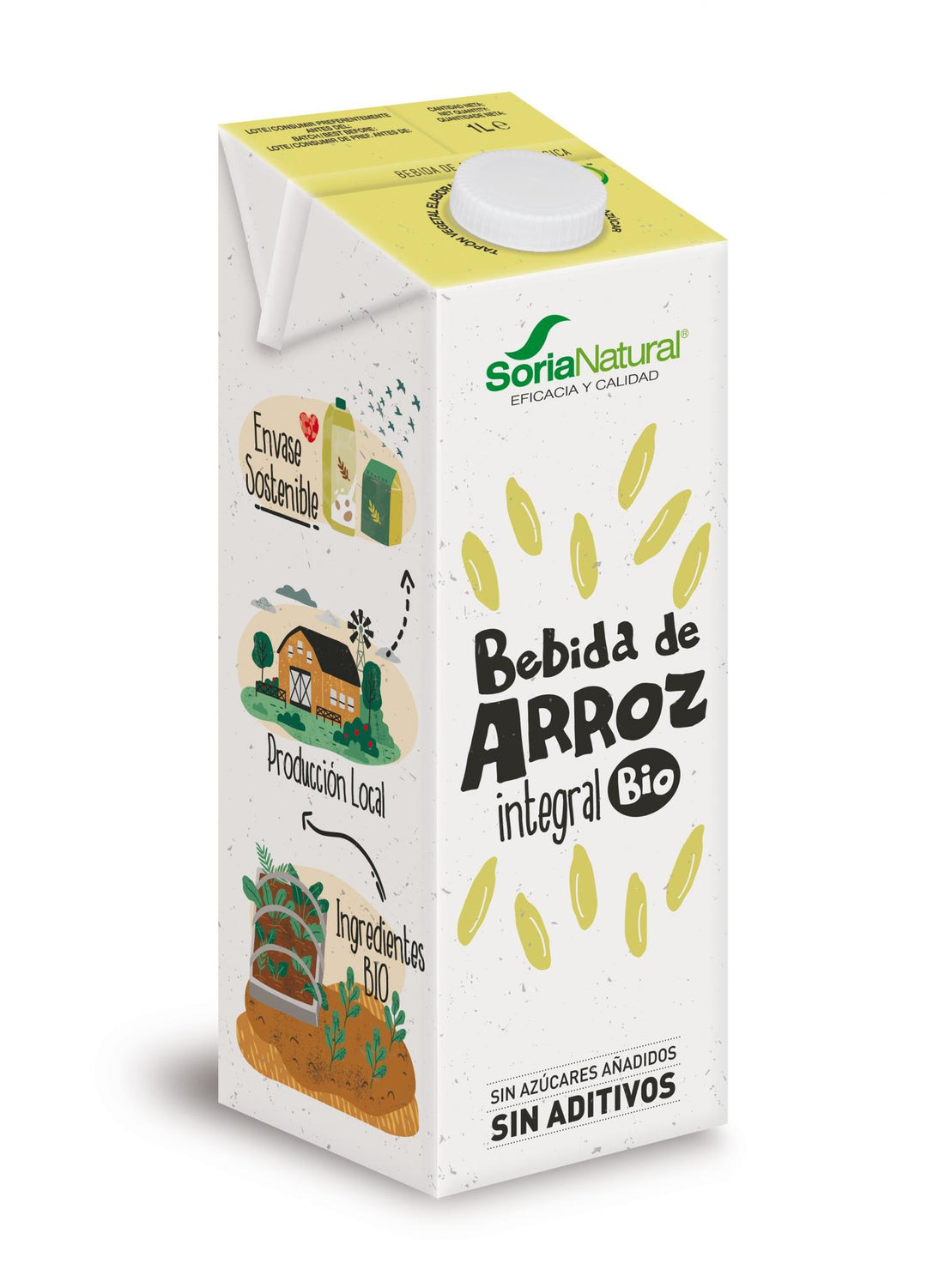 BEBIDA ARROZ SORIA NATURAL