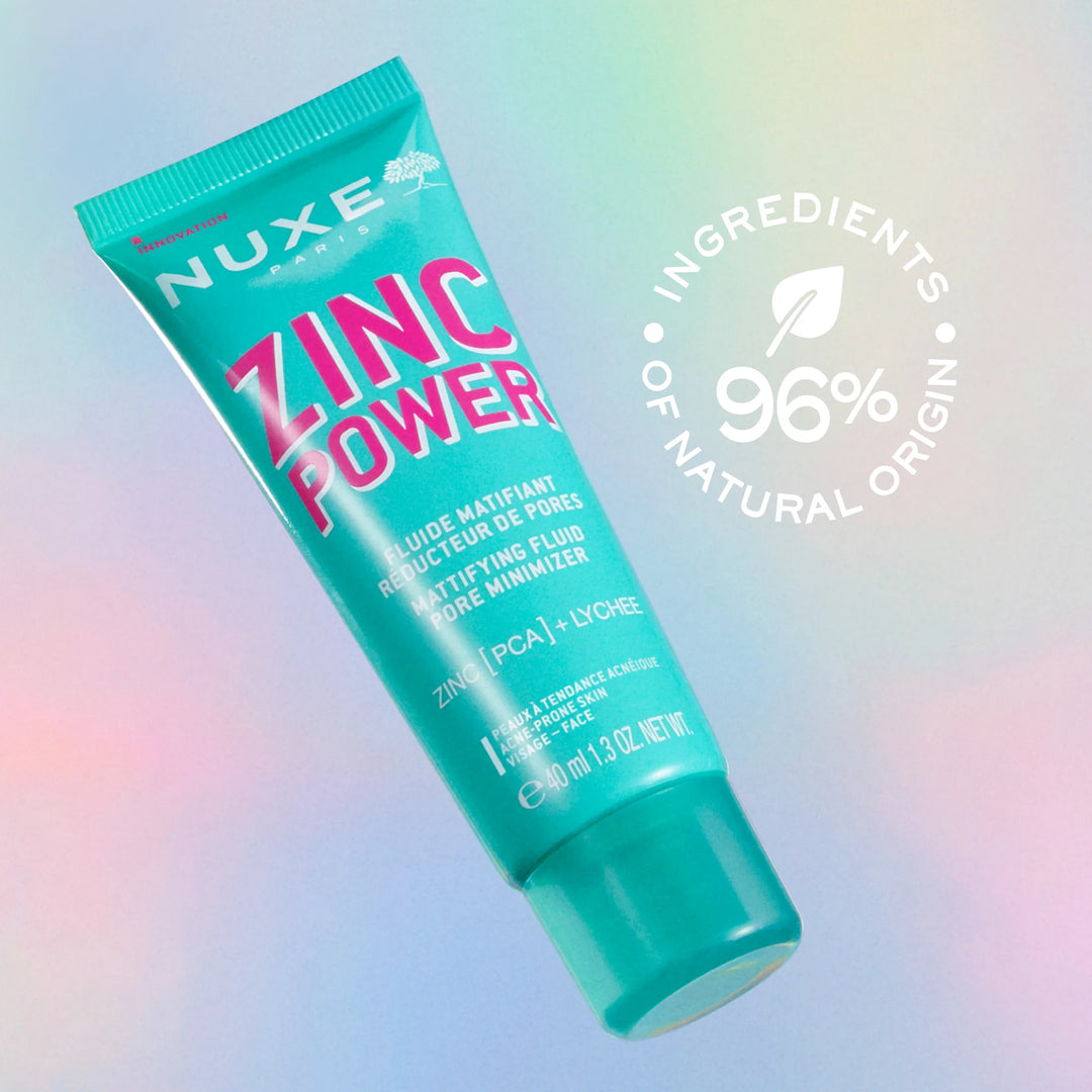 NUXE ZINC POWER FLUIDO MATIFICANTE 40 ML.