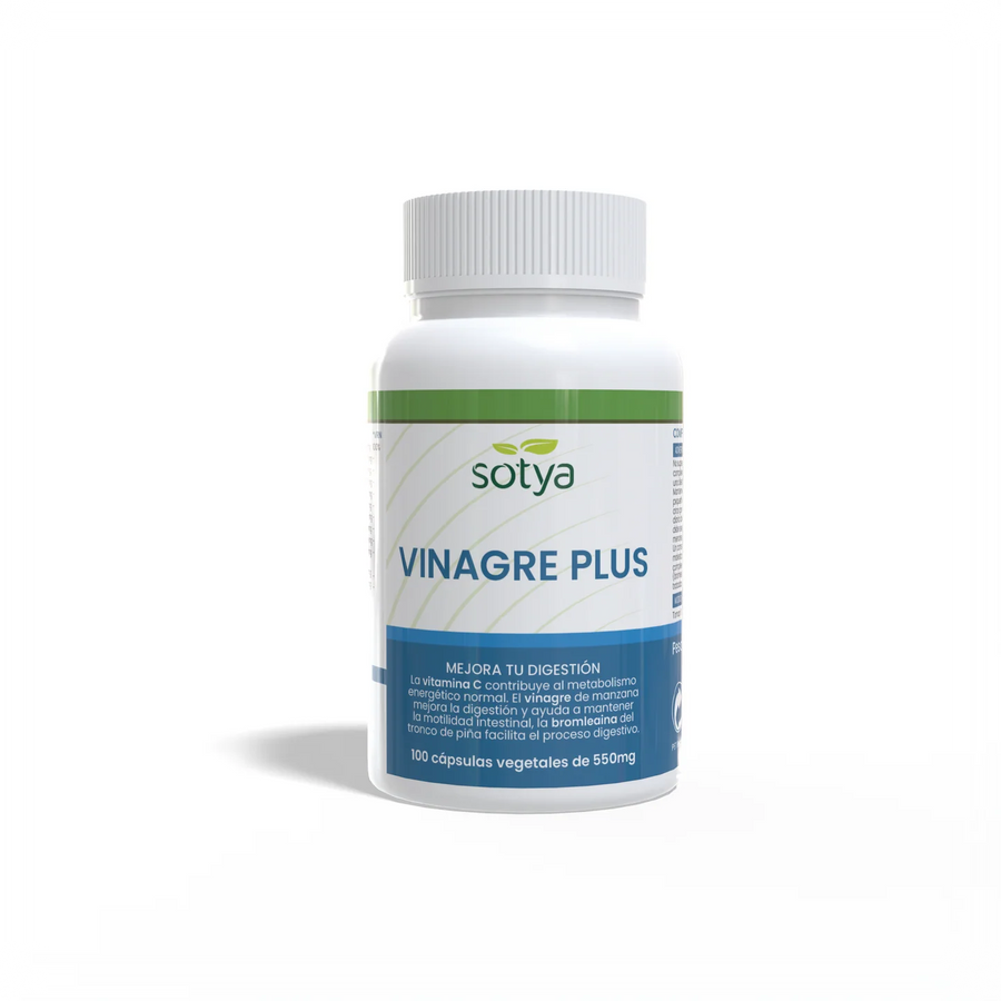 VINAGRE DE MANZANA PLUS 100 CAPSULAS SOTYA