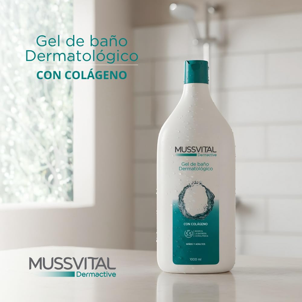 Gel de baño formulado para la limpieza diaria de la piel, enriquecido con colágeno que ayuda a mantener la piel suave, hidratada y cuidada.