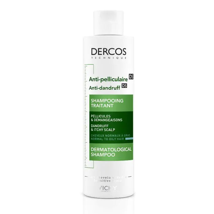 DERCOS CHAMPU CABELLO GRASO 390 ML.