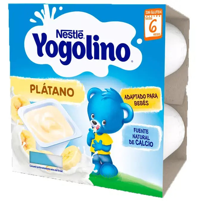 NESTLE YOGOLINO PLATANO PACK 4