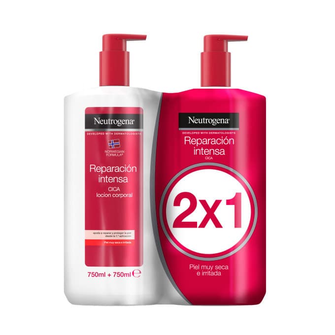 NEUTROGENA 2X1LOCION REPARACION INTENSA 750 ML.