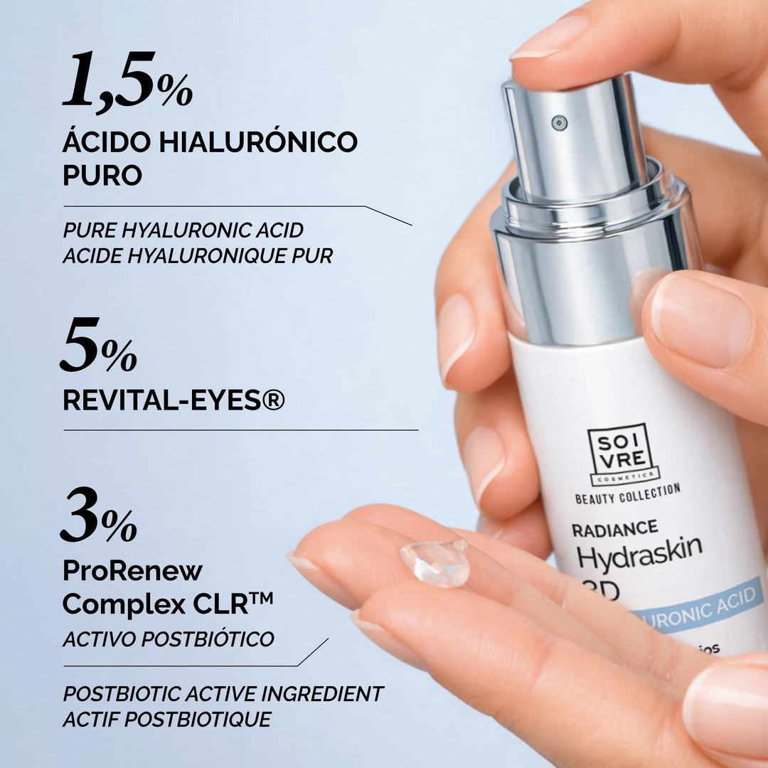 CONTORNO DE OJOS HYDRASKIN 3D 30 ML. SOIVRE