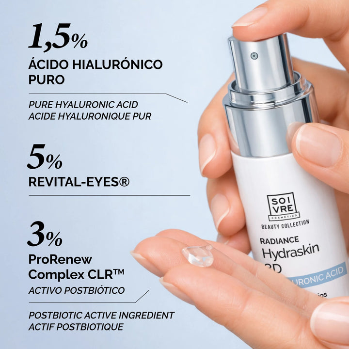 CONTORNO DE OJOS HYDRASKIN 3D 30 ML. SOIVRE