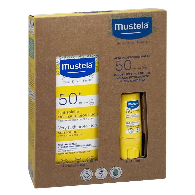 MUSTELA SOLAR CORPORAL 200 ML+STICK PROTECTOR SPF50+