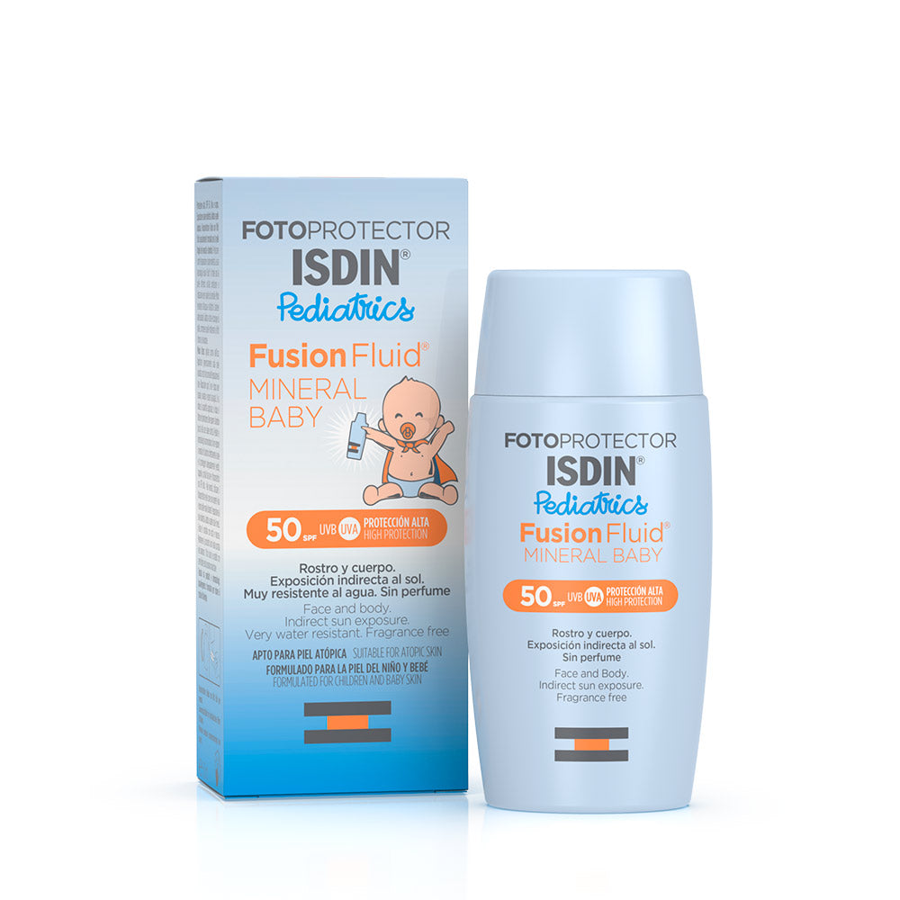 ISDIN SOLAR FACIAL MINERAL BABY SPF50 50 ML.