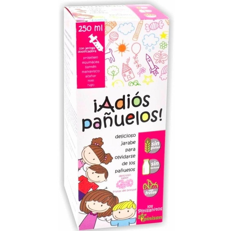 ADIOS PAÑUELOS JARABE NIÑOS 250 ML.