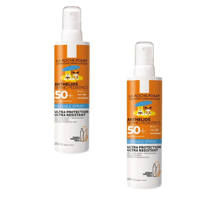 ANTHELIOS DERMO PEDIATRICS SPRAY INVISIBLE SPF50 DUPLO