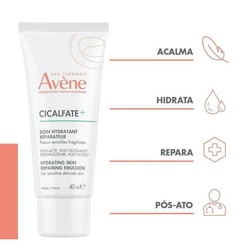 AVENE CICALFATE EMULSION TRANSPARENTE 40 ML.