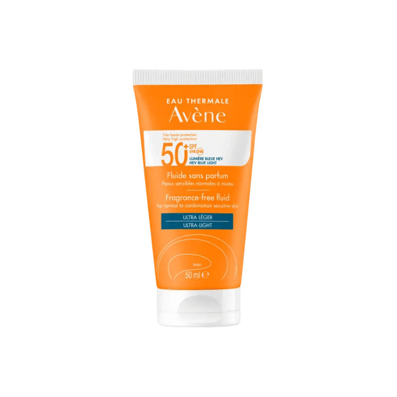 AVENE SOLAR FACIAL FP 50+ FLUIDO 50 ML.