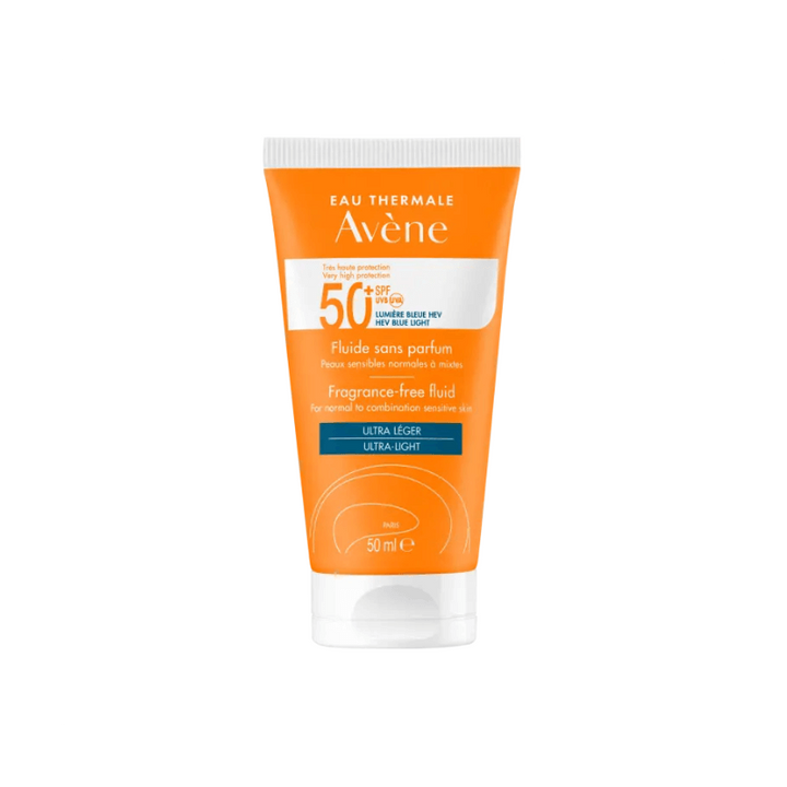 AVENE SOLAR FACIAL FP 50+ FLUIDO 50 ML.