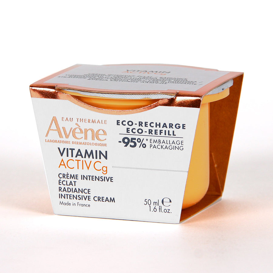 Recarga para Avene Vitamin Activ Cg Crema Intensiva,&nbsp;crema altanamente estable de Vitamina C Pura, la niacinamida y el&nbsp;ácido hialurónico, reduce las arrugas, unifica la tez y mejora la elasticidad cutánea.