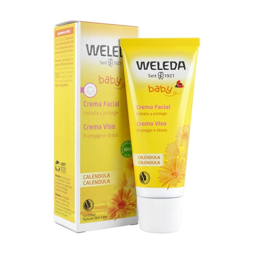 WELEDA BEBE CREMA FACIAL CALENDULA 50 ML.