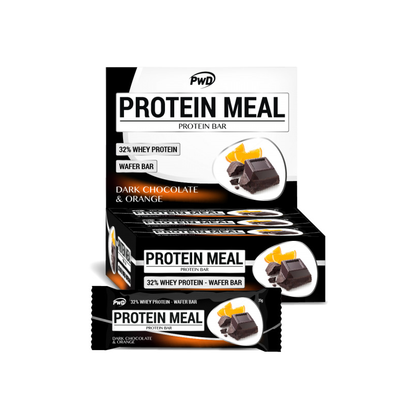 BARRITA PROTEIN MEAL CHOCOLATE Y NARANJA 35 GR.