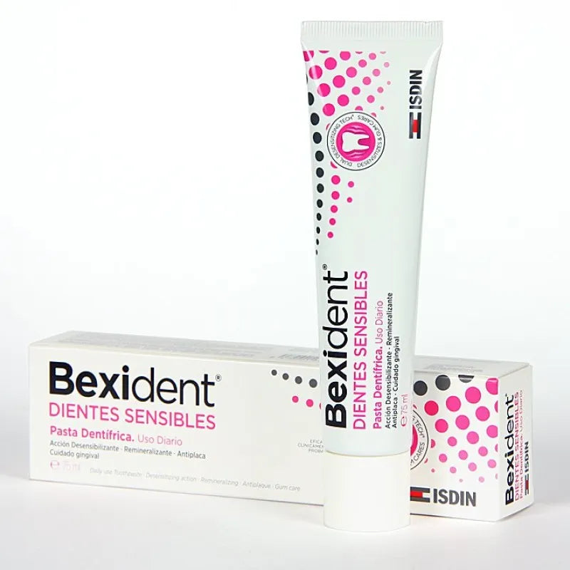 BEXIDENT Dientes Sensibles está especialmente formulada para proteger el esmalte y reducir la molestia causada por alimentos fríos, calientes, dulces o ácidos