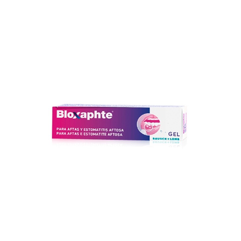 AFTAS BLOXAPHTE GEL BAUSCH+LOMB