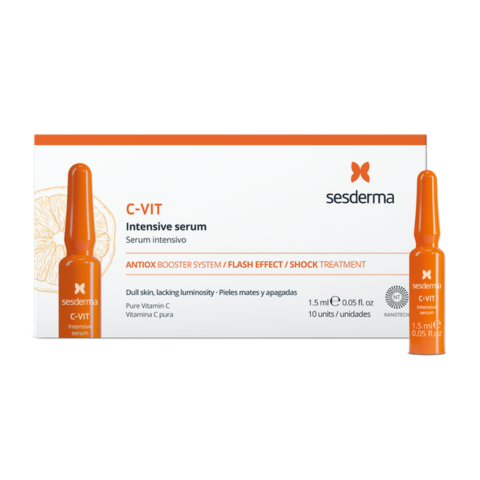 SESDERMA C-VIT INTENSIVE SERUM 10 AMPOLLAS FLASH
